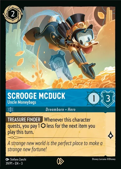 Scrooge Mcduck — Uncle Moneybags
