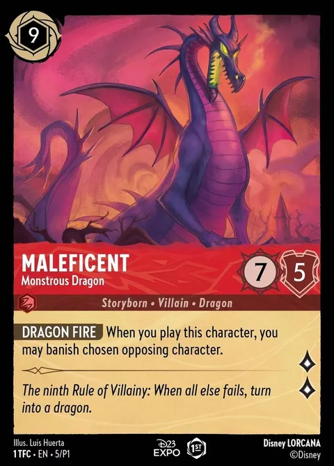 Maleficent — Monstrous Dragon