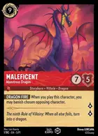 Maleficent — Monstrous Dragon