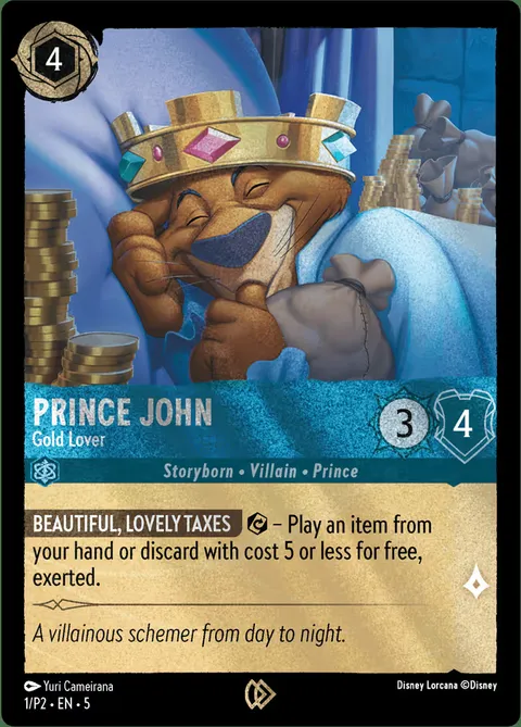 Prince John — Gold Lover