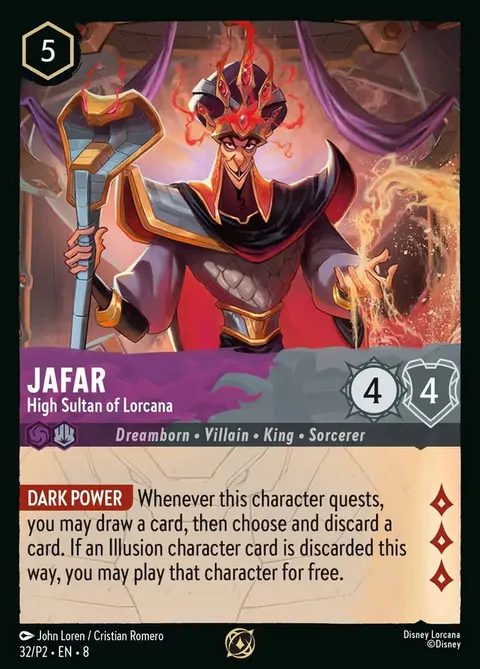 Jafar — High Sultan of Lorcana