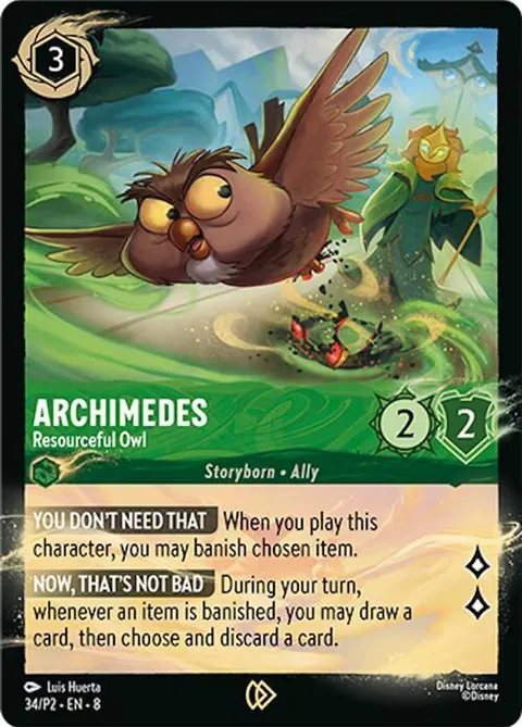 Archimedes — Resourceful Owl