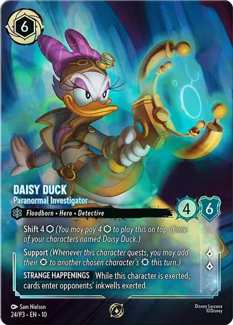 Daisy Duck — Paranormal Investigator