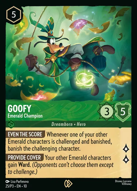 Goofy — Emerald Champion
