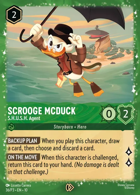 Scrooge McDuck — S.H.U.S.H. Agent