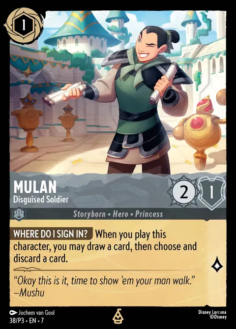 Mulan — Disguised Soldier