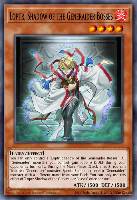 Loptr, Shadow of the Generaider Bosses