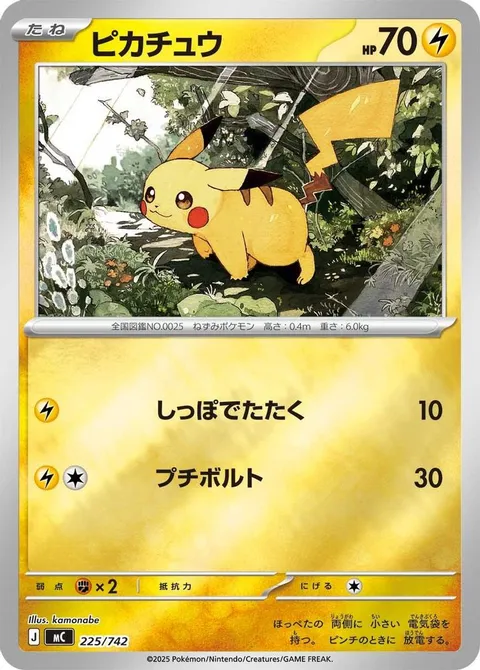 Pikachu (Mirror Holo)